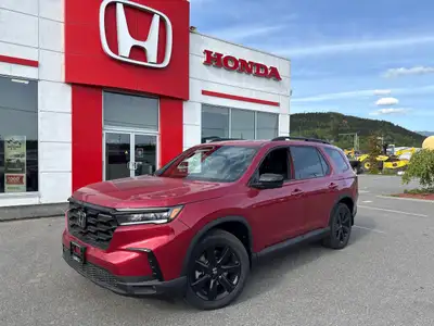 The 2025 Honda Pilot Black Edition stands out with its striking blacked-out exterior accents, luxuri...