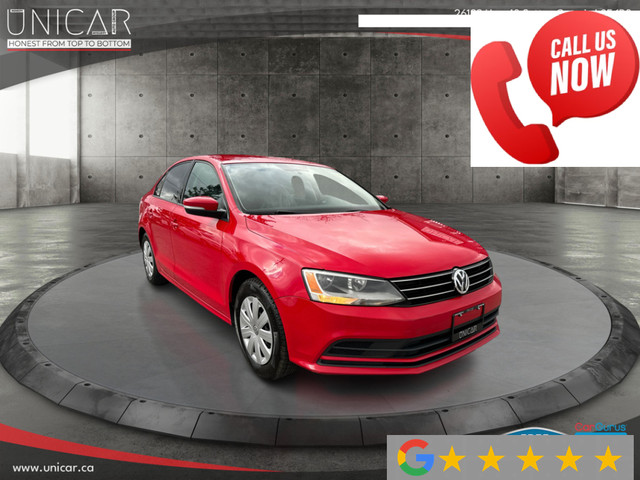 2016 Volkswagen Jetta No Accidents Backup CAM Heated Seats Bluet in Cars & Trucks in Markham / York Region
