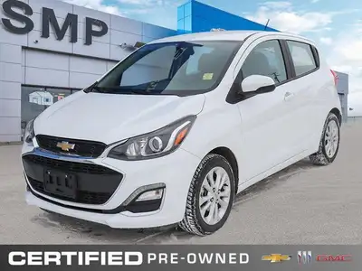 Saskatoon Motor Products - Recent Arrival! 2022 Chevrolet Spark LT - Certified. GM Certified Details...
