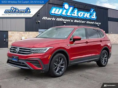 Look at this certified 2024 Volkswagen Tiguan Comfortline AWD | Leather | Panoramic Sunroof | Adapti...