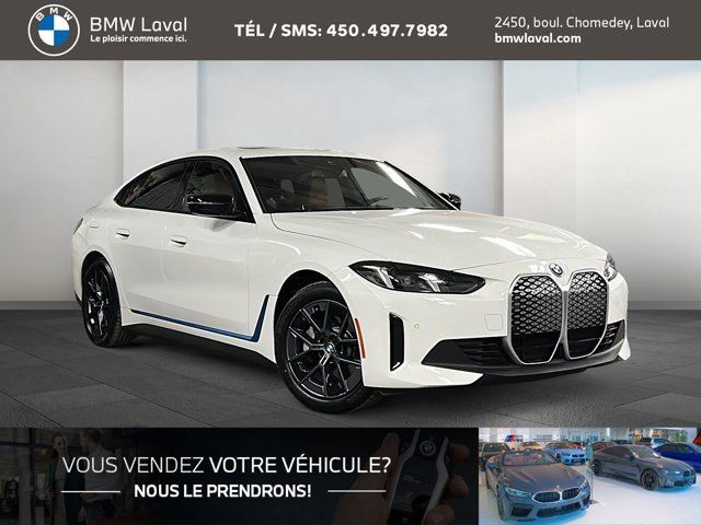 2025 BMW i4 eDrive35 | Gr. De Luxe Essentiel | Volant Chauffant in Cars & Trucks in Laval / North Shore