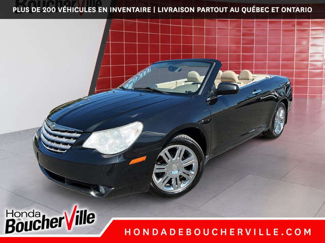 2009 Chrysler Sebring Limited DÉCAPOTABLE, INTÉRIEUR EN CUIR BLA dans Autos et camions  à Longueuil/Rive Sud - Image 3