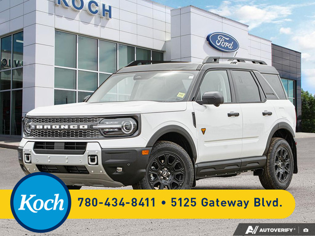 2025 Ford Bronco Sport Badlands in Cars & Trucks in Edmonton