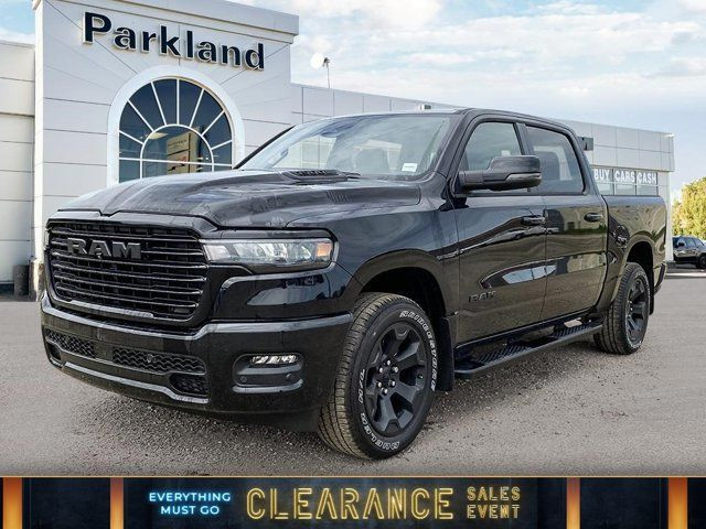 2025 Ram 1500 Sport Crew 4x4 Nav Capable Sport Hood Rear Camera in Cars & Trucks in St. Albert