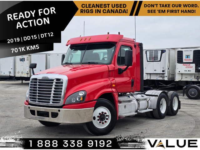 2019 Freightliner Cascadia DD15 DT12 455 HP in Heavy Trucks in Mississauga / Peel Region