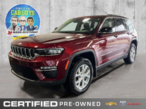 2023 Jeep Grand Cherokee Limited | Heated Seats | Heated Wheel.