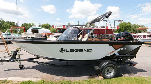 2023 Legend X18 Cognac with Mercury 150 PRO XS / Power Steer / S in Powerboats & Motorboats in Sault Ste. Marie