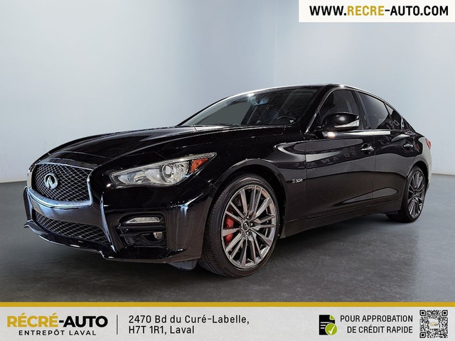 2017 Infiniti Q50 S 3.0 TURBO RED SPORT 400 CUIR NAVIGATION TOIT in Cars & Trucks in Laval / North Shore - Image 2