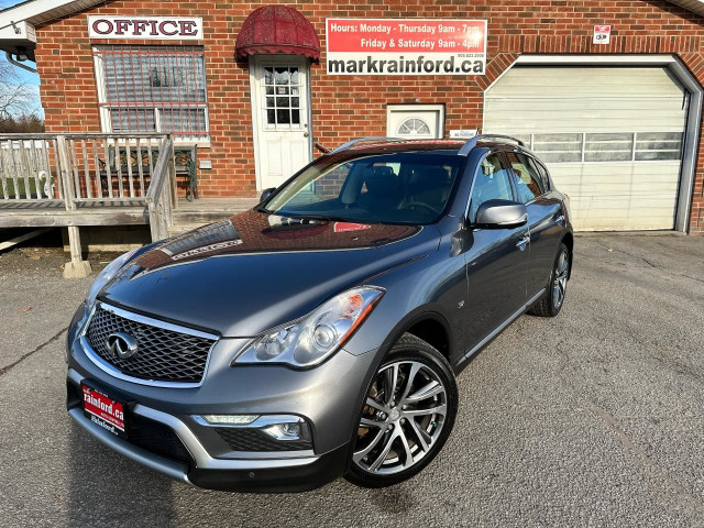  2017 Infiniti QX50 AWD Heated Leather Sunroof Bluetooth Backup  in Cars & Trucks in Oshawa / Durham Region