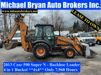 2013 CASE 590 Super N - BACKHOE *WELL MAINTAINED EX: MUNICIPAL*