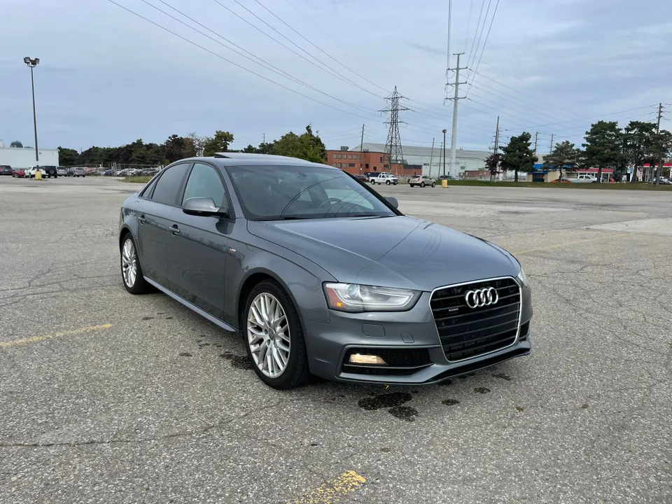 2015 Audi A4 S LINE- LOW KMS- CERTIFIED