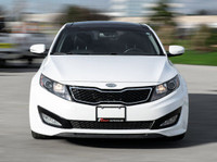 2013 Kia Optima SX PKG , White Exterior on Black Interior comes with Navigation and Back up Camera ,... (image 1)