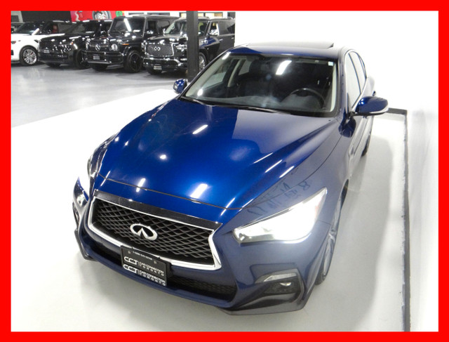 2018 INFINITI Q50 3.0t S LUXE AWD *NAVI/BACKUP CAM/LEATHER/SUNRO in Cars & Trucks in City of Toronto - Image 3