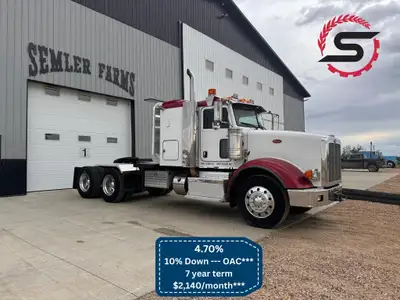 WOW LOW KMS!!!!! 2012 Peterbilt 367 Heavy Spec Tandem KMS: 120,524 HRS: 5,034 Laptop Verified Engine...