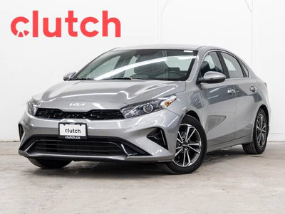 2022 Kia Forte EX w/ Apple CarPlay & Android Auto, A/C, Rearview