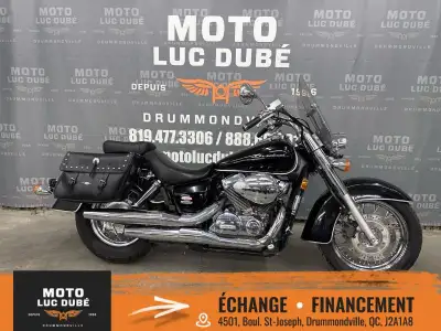 Honda Shadow 750 Aero 2009 126 042 KM VÉHICULE FONCTIONNEL VENDU TEL QUEL SANS GARANTIE PARE-BRISE S...