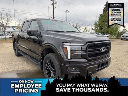 2025 Ford F-150 LARIAT 502A HEV w/BLACK PKG, 7.2KW PRO PWR & MNR in Cars & Trucks in Edmonton