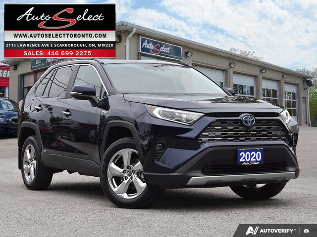 2020 Toyota RAV4 Hybrid Limited AWD - Leather - Sunroof - Cle... in Cars & Trucks in City of Toronto