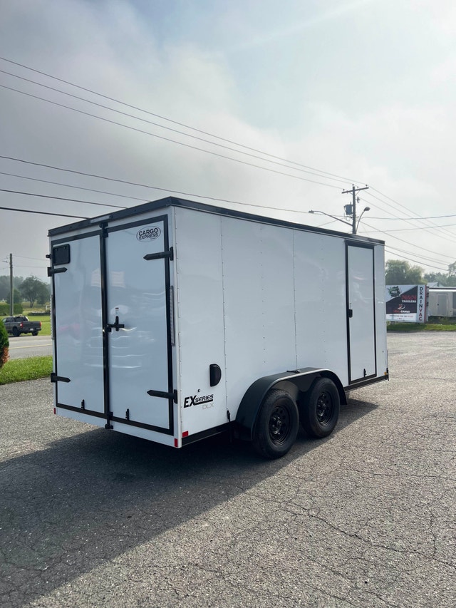 2025 Cargo Express 7 x 14 EX DLX Enclosed Cargo BLACK | Cargo & Utility ...
