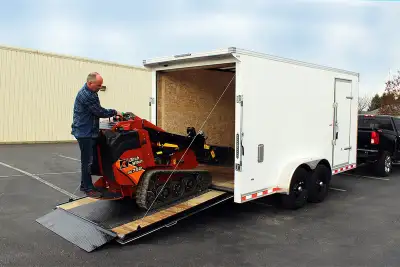 Miska Brute Pro Grade Enclosed Equipment Trailers 7'x14' Brute Enclosed - Starting at $26,157.00 - A...