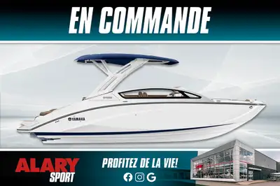 Ce bateau sport YAMAHA 275SD 2025 est disponible DÈS MAINTENANT! Contactez-nous au 450-420-2707. PDS...