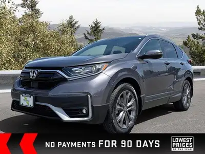 This sleek 2021 Honda CR-V Sport SUV, boasting a stunning Modern Steel Metallic exterior and only 33...