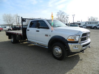 2012 DODGE /4X4 RAM 5500 SLT 6.7 CUMMINS DIESEL 12 FT FLATDECK