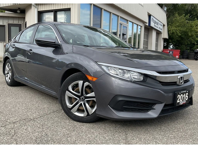 2016 Honda Civic LX Sedan - BACK-UP CAM! CAR PLAY! HTD SEATS! in Cars & Trucks in Kitchener / Waterloo