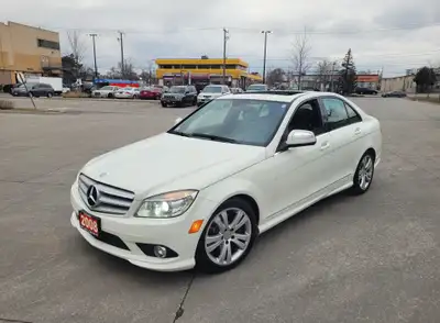 2008 Mercedes-Benz C-Class 3.0L, Low km, 4 Matic, Leather, roof.