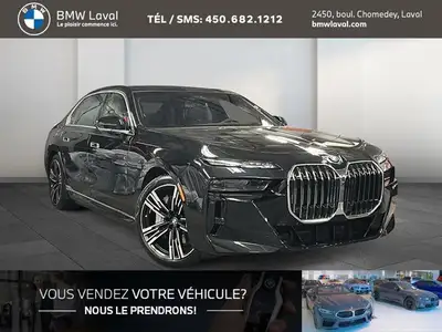 Découvrez l'incroyable BMW 750e xDrive Berline 2025 chez BMW Laval. Offrant une conduite exceptionne...