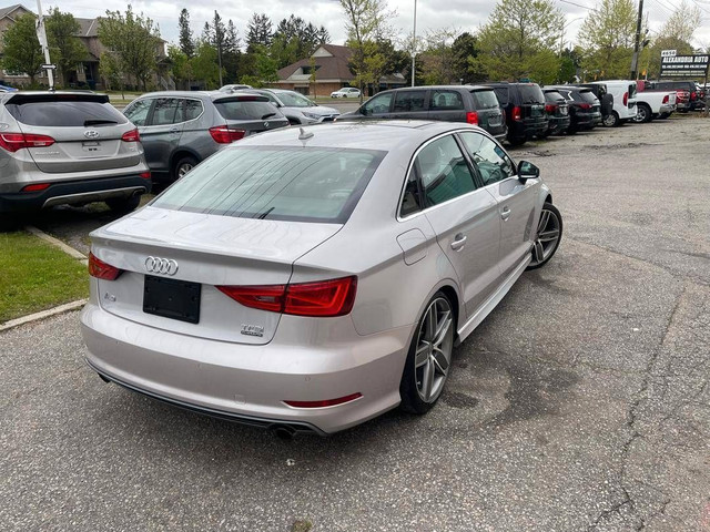 2015 Audi A3 4dr Sdn quattro 2.0T Technik S-Line Navigation Sunr in Cars & Trucks in Oshawa / Durham Region - Image 4