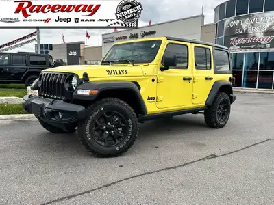  2022 Jeep Wrangler UNLIMITED WILLYS | TECHNOLOGY GROUP | GORILL
