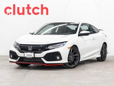 2018 Honda Civic Coupe Si w/ Apple CarPlay & Android Auto, Dual 