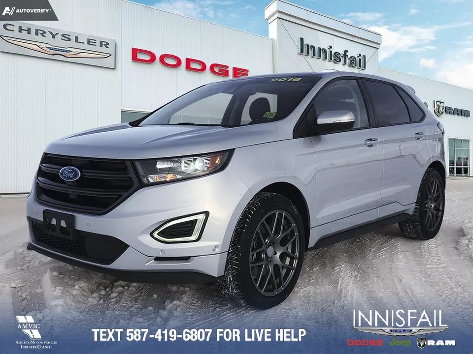 2016 Ford Edge Sport SPORT* 2 SETS TIRES* COOLED SEATS* PANO...