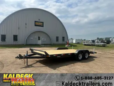 2026 Canada Trailers 7in. x 16+2in. Car Hauler 7K - (2) 3500# Spring Axles with Easy Lube Spindles -...