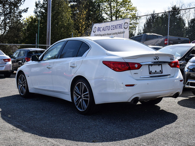 2017 Infiniti Q50 3.0t - 360 Cameras, Navigation, Sunroof in Cars & Trucks in Burnaby/New Westminster - Image 3