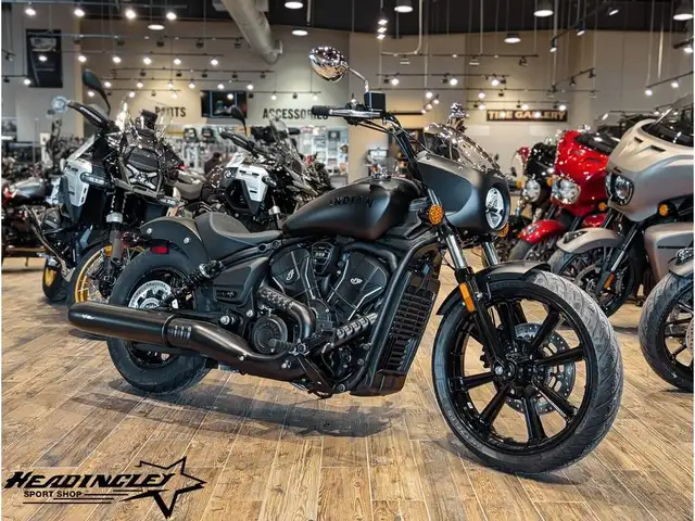 2025 Indian Motorcycle Sport Scout Sixty Limited // Black Smoke in Street, Cruisers & Choppers in Winnipeg - Image 2