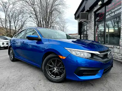 2018 Honda Civic Sedan LX **Manual 6 Speed** Mags Heat Seat Blue