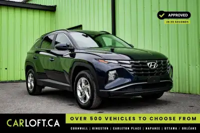 This 2024 Hyundai Tucson is for sale today. This SUV has 40,300 kms. It's blue in colour and is comp...