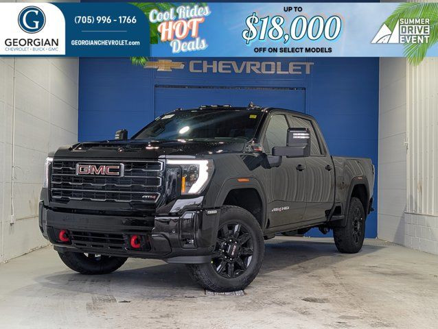 2025 GMC Sierra 2500HD AT4- Max Trailering Pkg - Power Sunroof in Cars & Trucks in Barrie