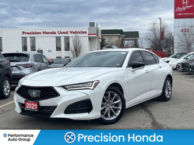  2021 Acura TLX TLX AWD - Leather - Sunroof - Low Kms!