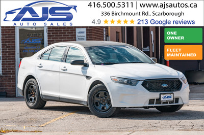 2015 FORD TAURUS AWD POLICE INTERCEPTOR SEDAN