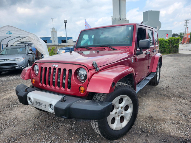 2013 Jeep Wrangler Unlimited Sahara W NAVI 4X4  AUTOMATIQUE GARA in Cars & Trucks in City of Montréal - Image 2