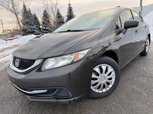 2014 Honda Civic 2014 HONDA CIVIC  , AUTOMATIQUE  , 4  CYLINDRES 1.8 LITRES  , AIR CLIMATISÉ , TOIT , CAMÉRA