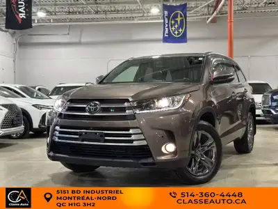2017 Toyota Highlander Limited/AWD/7PASS/AC/CUIR/GPS/CAMERA/TOIT PANO/MAGS/GR ELECT !!! 5151 BOULEVA...