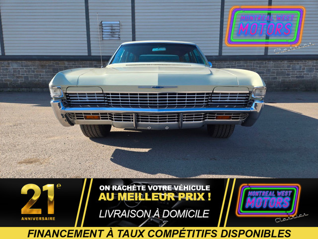 1968 Chevrolet CAPRICE WAGON / 4 Speed Manual / 427ci !!! 7.0L B in Classic Cars in City of Toronto - Image 3
