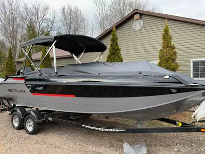 New Design for 2023 Ventura 23 RL. Engine shown is 200 V6 XL Mercury. Entertainment PKG, Sea star hy...