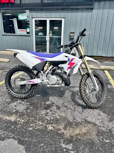 APPLY NOW: https://www.ridecollective.ca/get-pre-approved 2024 Yamaha YZ250 50th Anniversary is a le...