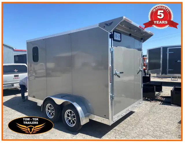 2025 TowTek Transcend 6 x 12 Cargo Trailer,Tuf-Tek flooring 5 Yr in Cargo & Utility Trailers in Mississauga / Peel Region - Image 4