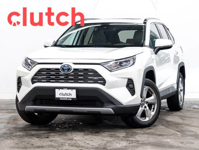 2020 Toyota RAV4 Hybrid Limited AWD w/ Apple CarPlay & Android A in Cars & Trucks in City of Toronto